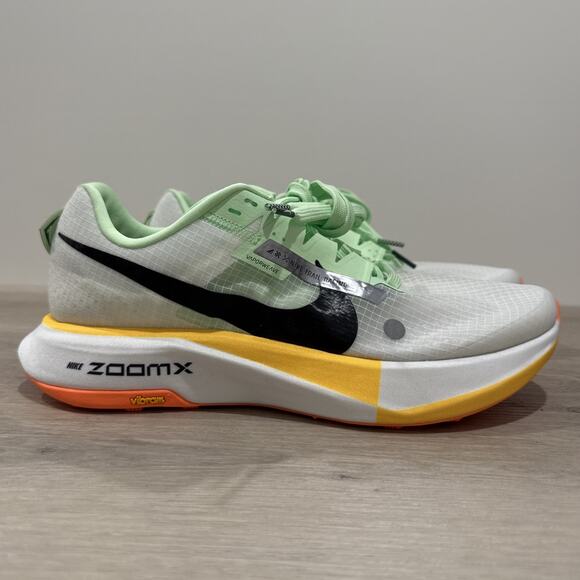 Nike ZoomX Ultrafly Trail Summit White Vapor Green DX1978-102 Men Sz 10.5 NEW main image 5